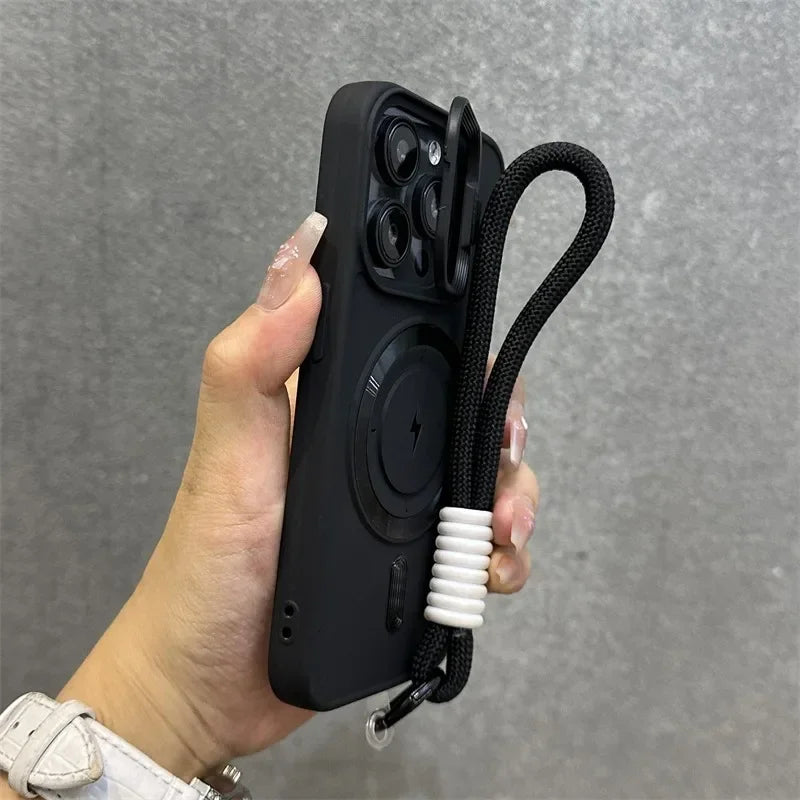 Clear Protective Magnetic iPhone Lens Case Cover