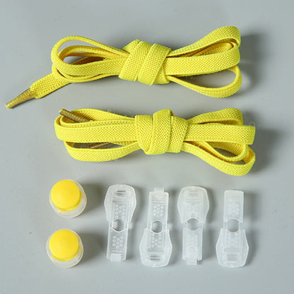 Easy Fit No Tie Elastic Shoe Laces Lock