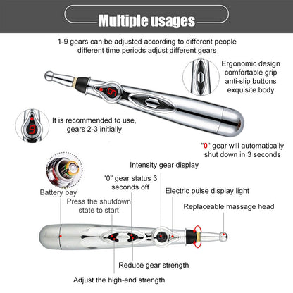 Relaxing Electronic Acupuncture Massage Pen