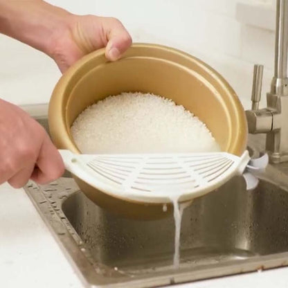 Easy Rice Washing Drainer Spoon