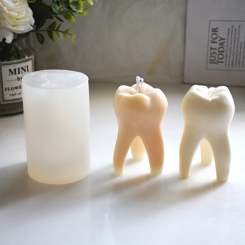Creative Dental Shaped Candle Making Mold