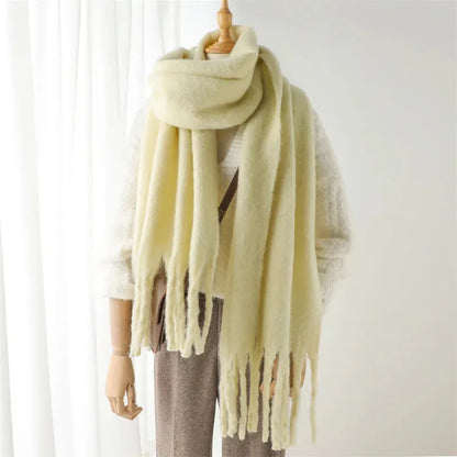 Cozy Solid Color Fesara Throw Blanket