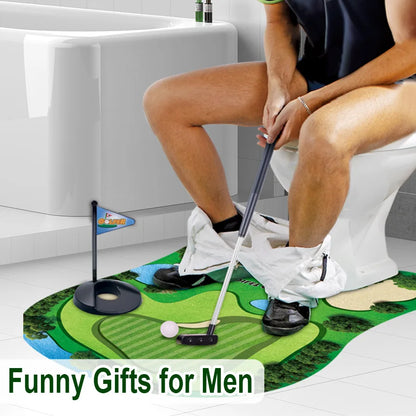 Funny Bathroom Golf Kit for Men
