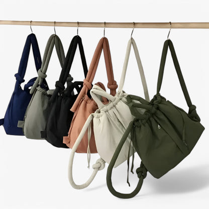 Chic Quilted Puffer Shoulder Bag