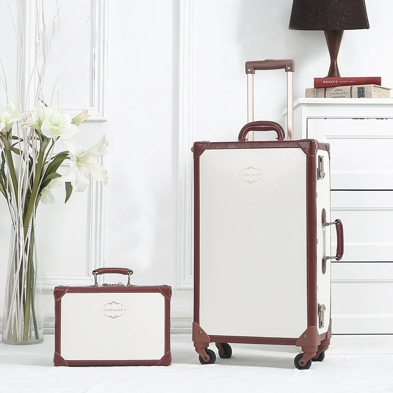 Vintage Style Hardshell Luggage Set Valencia