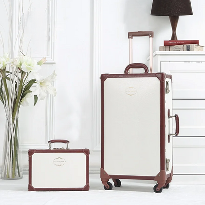 Vintage Style Hardshell Luggage Set Valencia