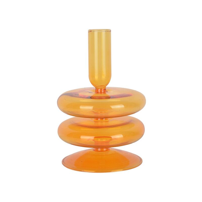 Unique Metal Spiral Candle Holders