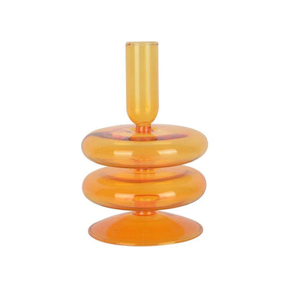 Unique Metal Spiral Candle Holders