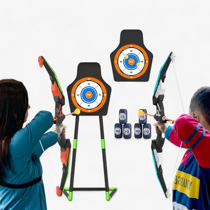 Fun Kids Archery Set – Outdoor Toy Bow Arrow Kit - Fesara
