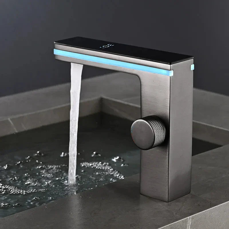 Smart LED Faucet with Digital Temp Control