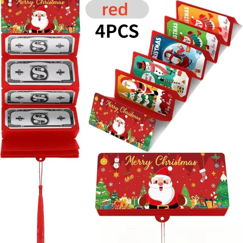 Holiday Cash Gift Card Holder Envelope