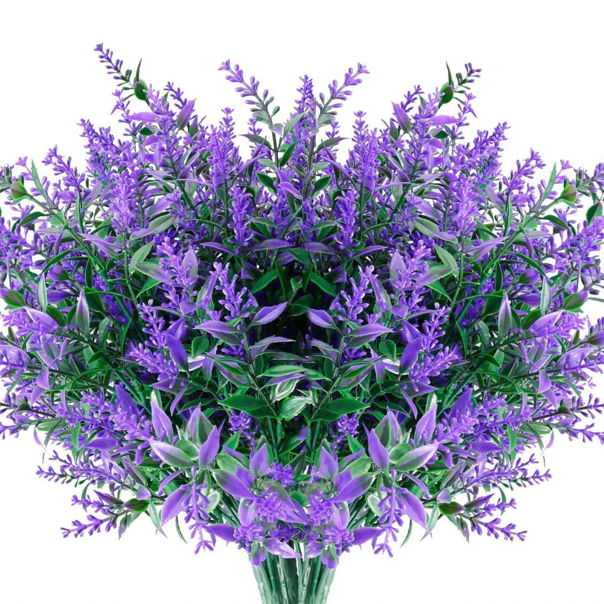 Beautiful 12pc Artificial Lavender Flower Set
