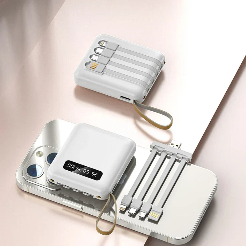 Compact Portable Charger 20000mAh Fast Charging Power Bank