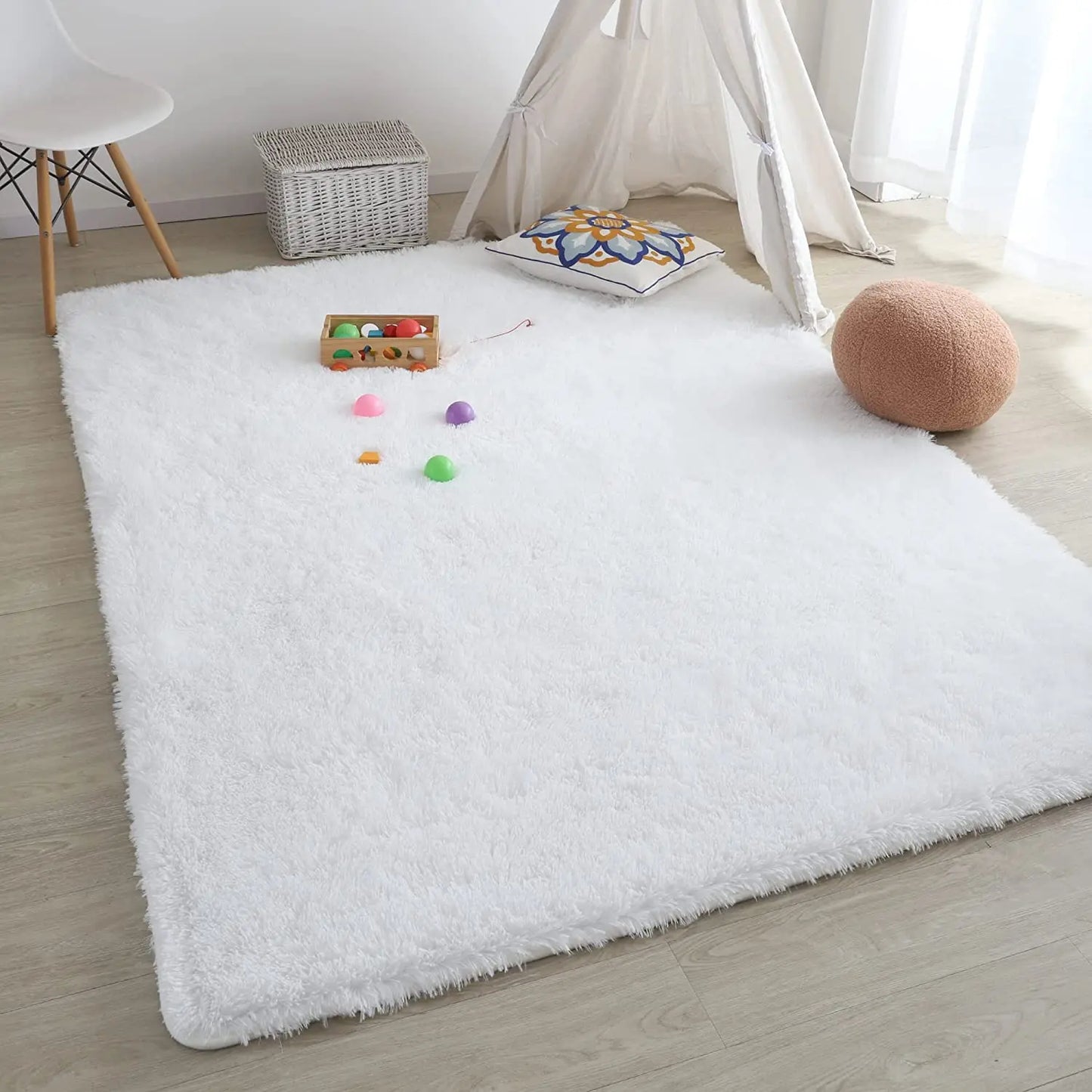 Plush Anti-Slip Rug with Thick Memory Foam Padding
