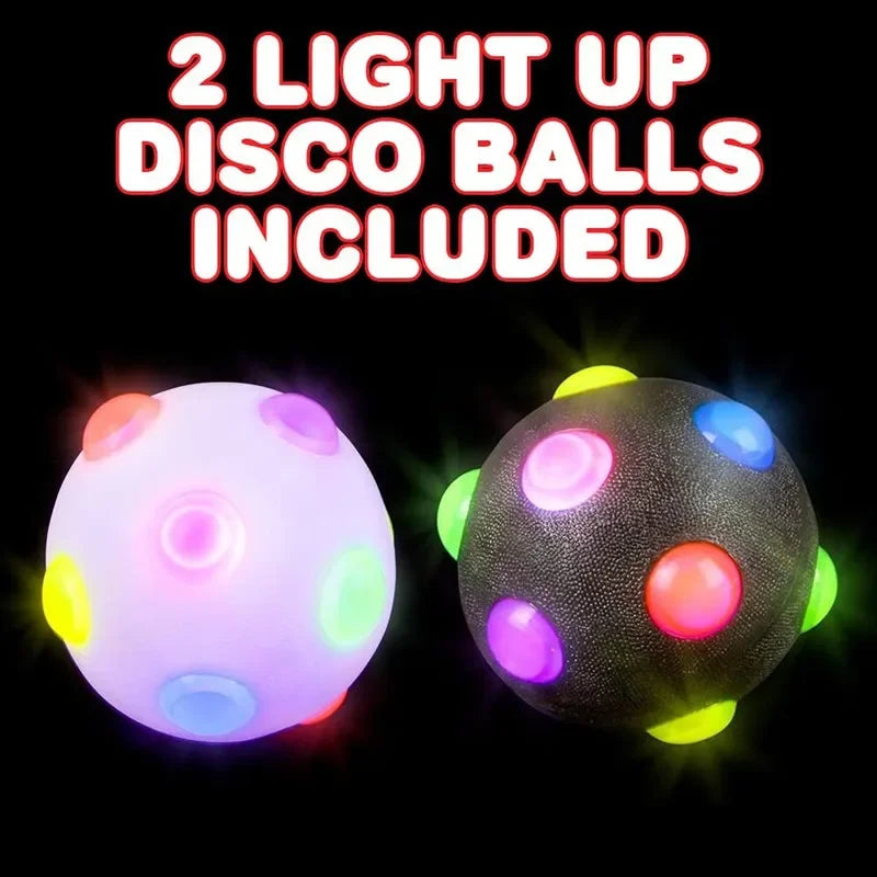 Fun Pet Glow Ball Toy with LED Light - Fesara