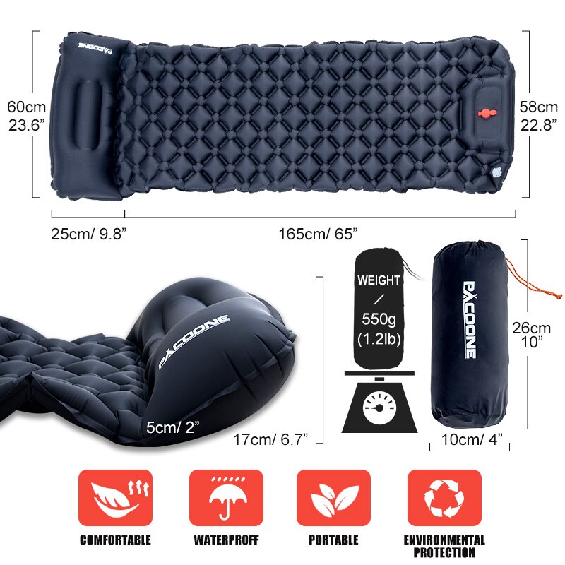 Portable Lightweight Air Sleeping Pad