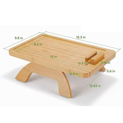 Fesara | Wooden Sofa Arm Table Tray - Fesara