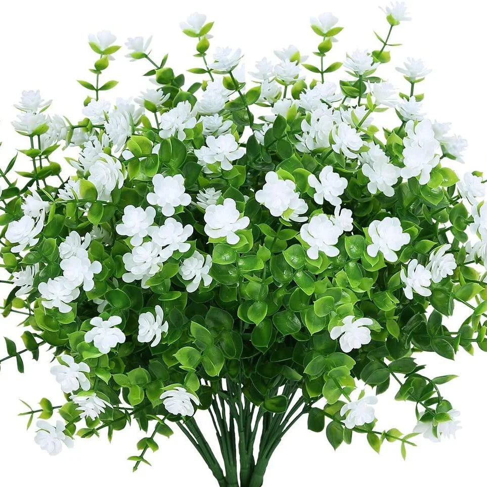 Outdoor Artificial Flower Hanging Basket