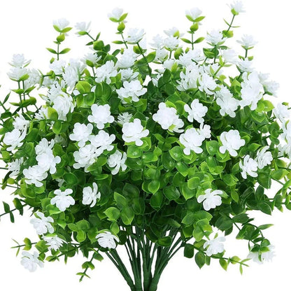 Outdoor Artificial Flower Hanging Basket