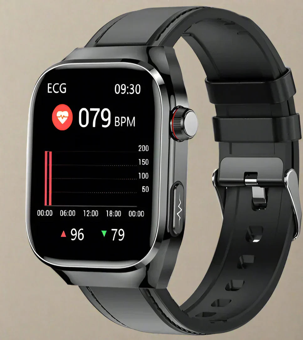 Premium Fitness Smartwatch with Heart Rate, Blood Oxygen, Touch Screen - Fesara