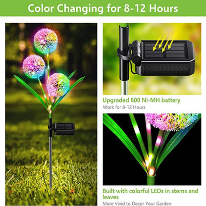 Bright Solar Powered Garden String Lights