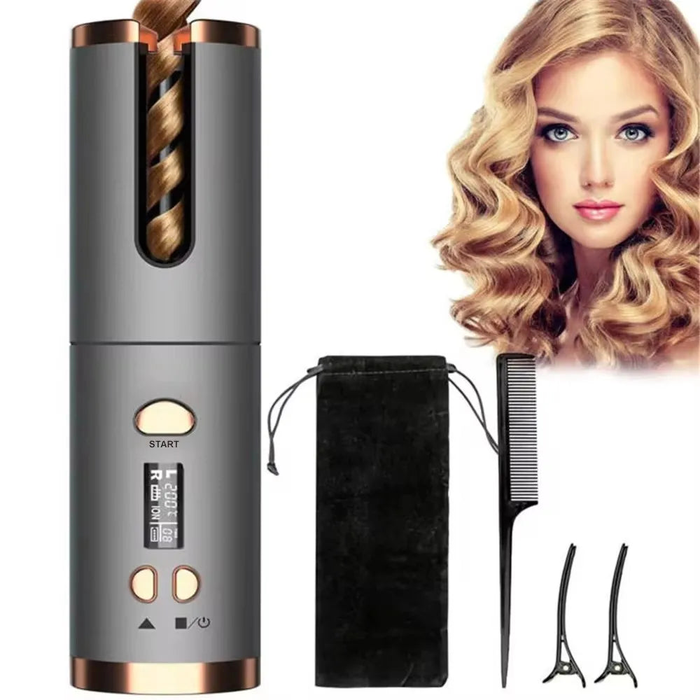Pro Styling Iron with LED Screen - Fesara