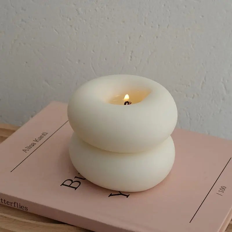 Soothing Donut Scented Smokeless Candle