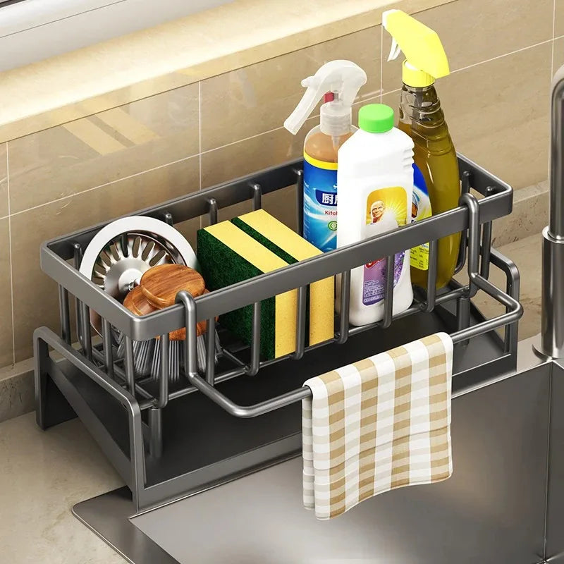 Space Saving Kitchen Sponge Caddy Organizer