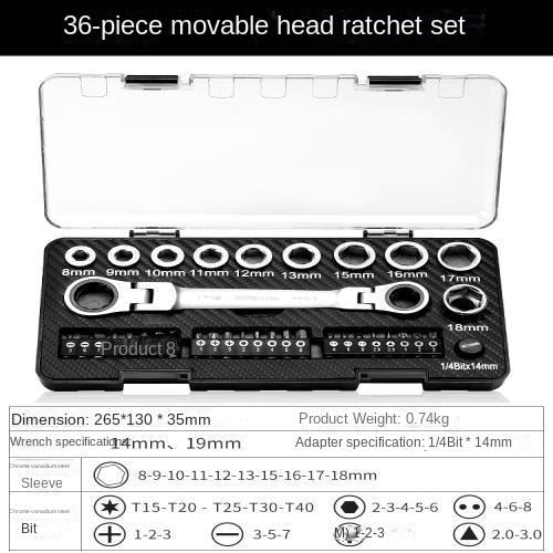 Premium 10-Piece Multitool Socket Set - Fesara