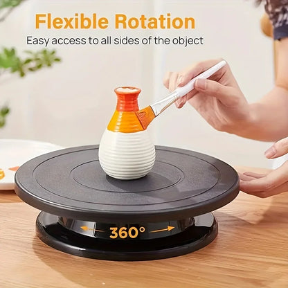 Rotating Cake Stand 28cm Round Food Display Turntable