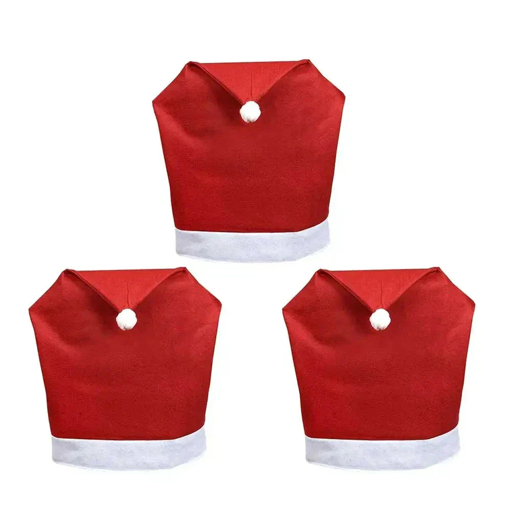 Festive Holiday Chair Covers for Dining Table