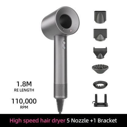 Fast Ion Hair Dryer with Advanced Temperature Control