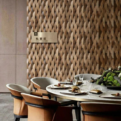 Textured Wood Acoustic Wall Art Panel Decor