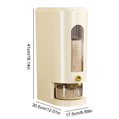 Automatic Food Storage Container, 5/10kg, Pest Proof & Airtight