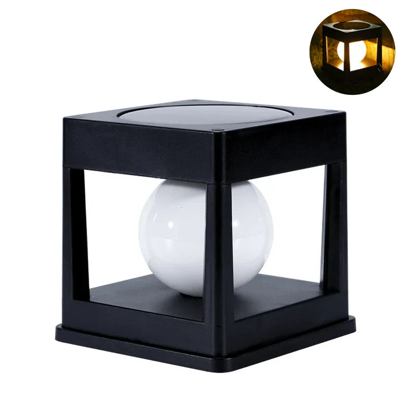 Outdoor Solar Powered Garden Light Duo - Fesara