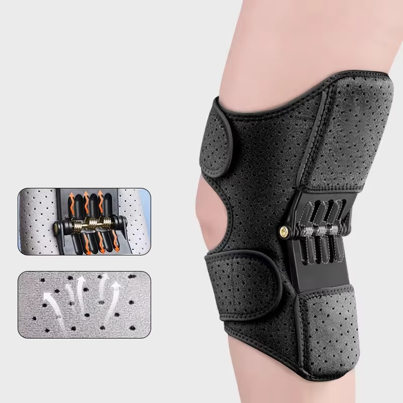 Comfortable Knee Support Brace with Flexible Springs - Fesara