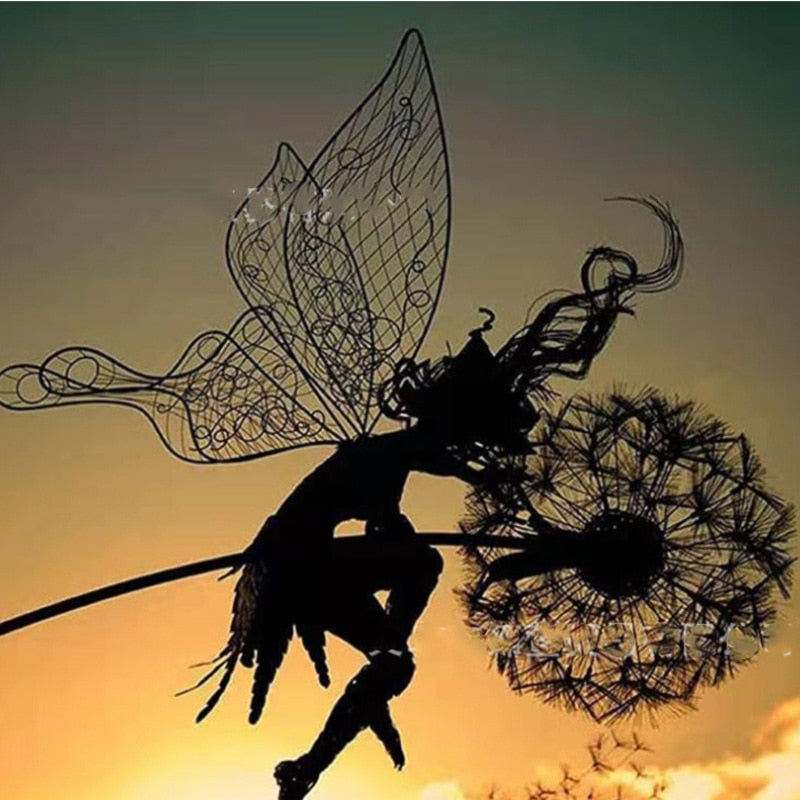 Whimsical Fairy Garden Statue Decorations