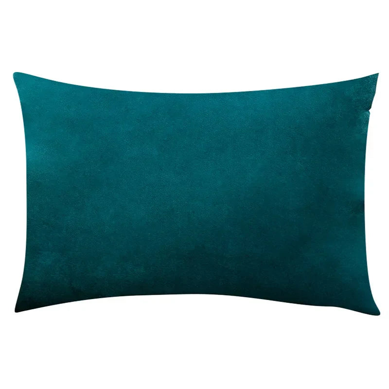 Soft Velvet Pillow in Bright Pastel Shades