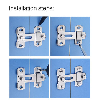 Easy Slide Closet Cabinet Lock