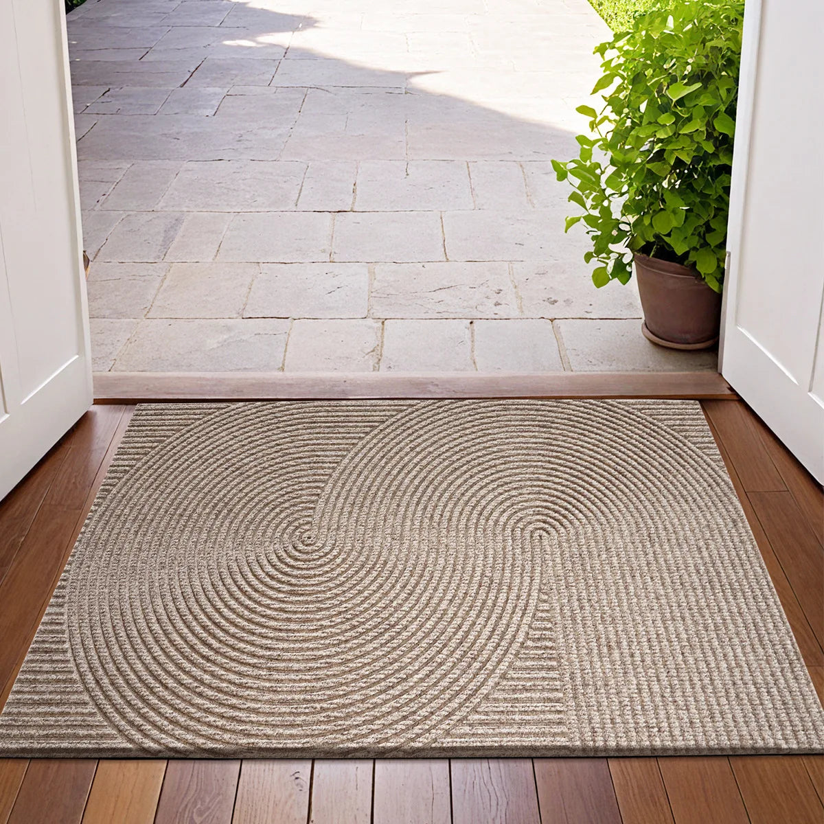 Fesara | Premium 3D Textured Door Mat with Non Slip Backing