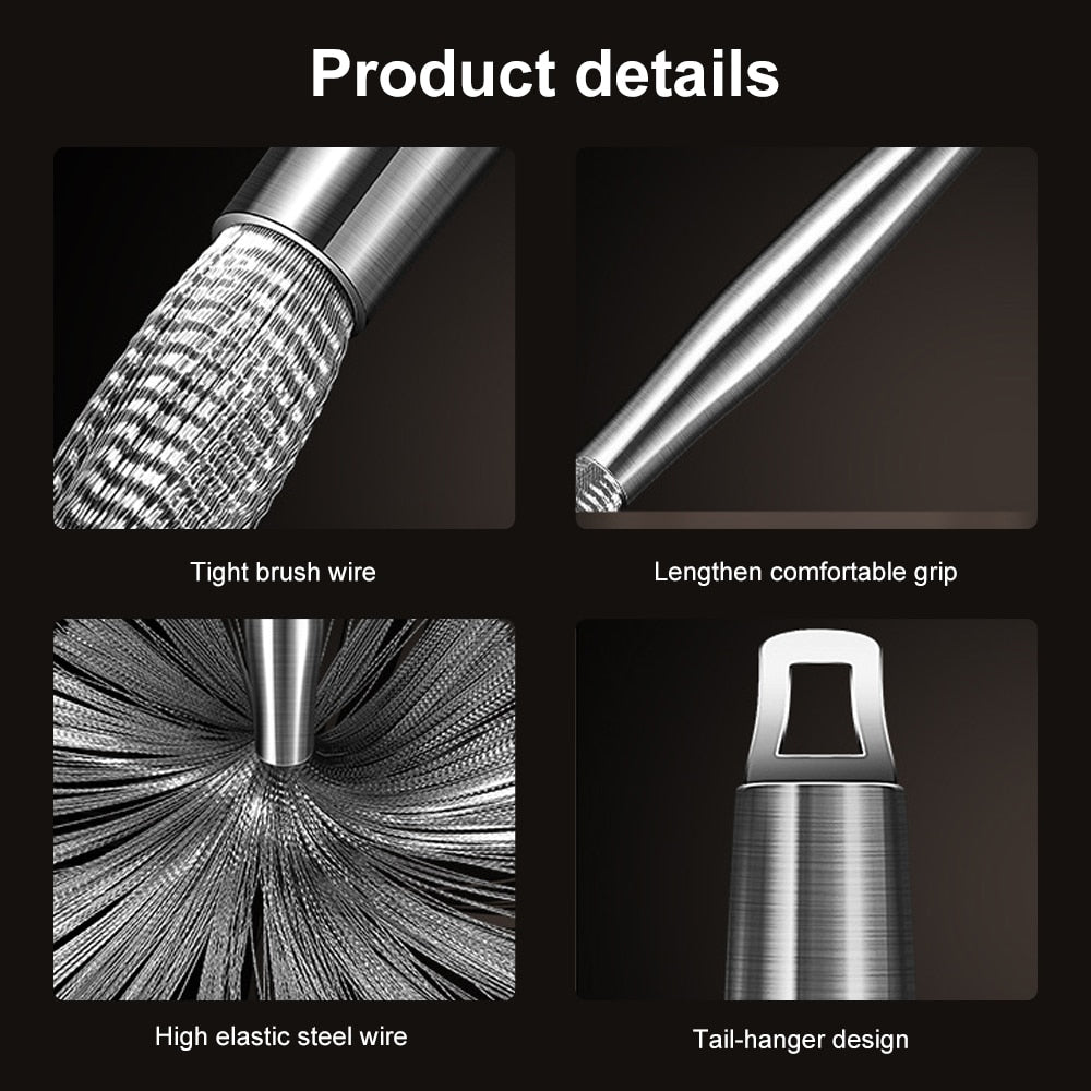 Soft Bristle Non Stick Pan Cleaning Brush