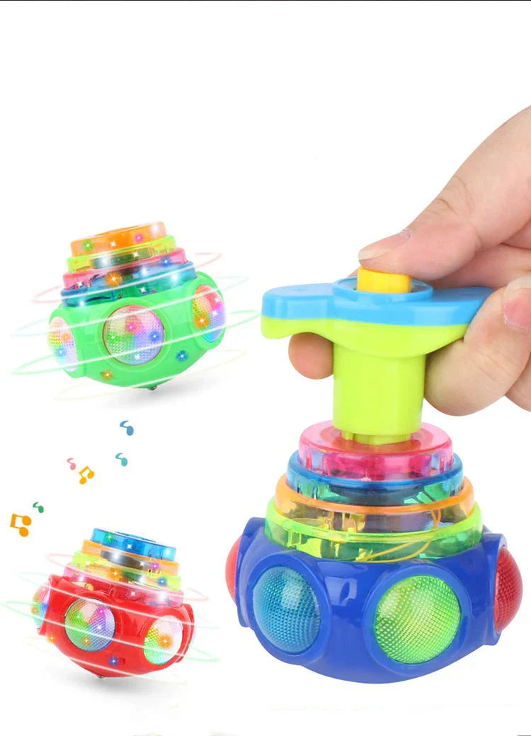 Colorful LED Spinning Top