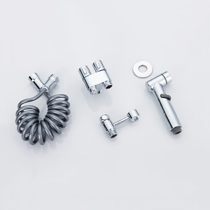 Modern Wall Mount Bathroom Faucet Spray Kit