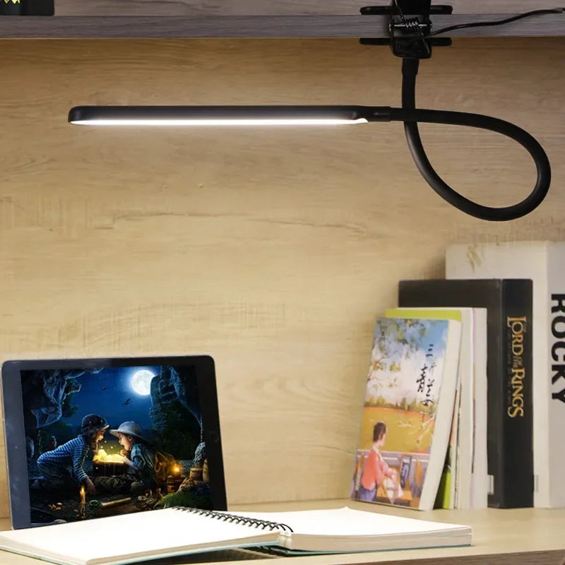 Flexible LED Desk Lamp with 3 Color Modes - Fesara