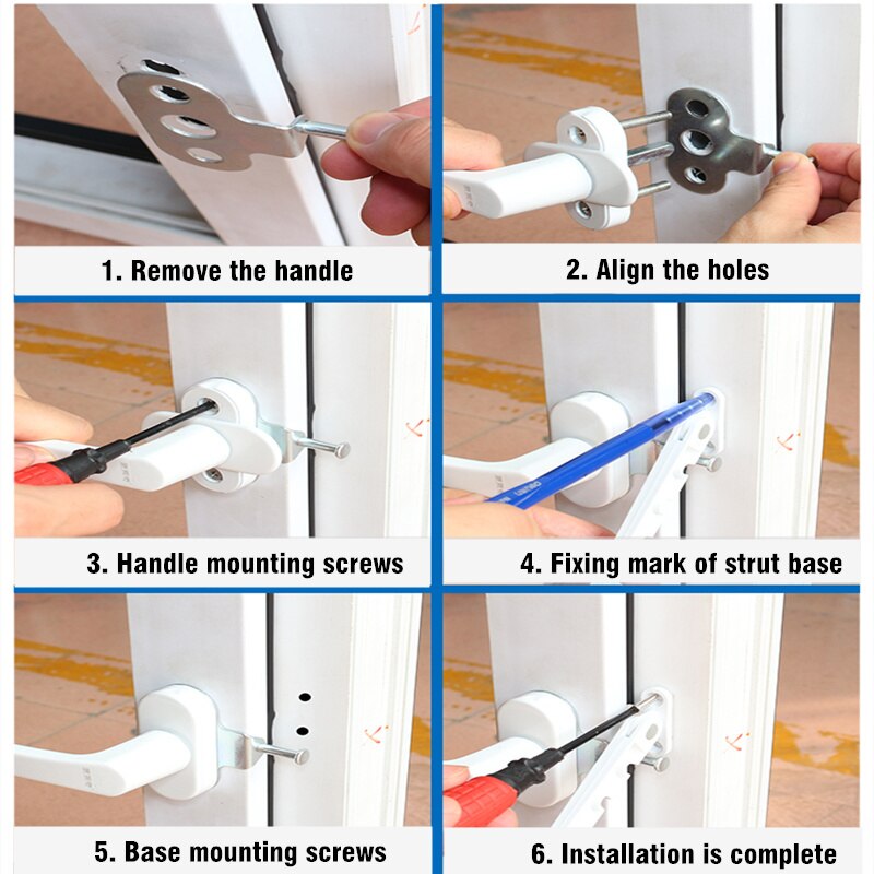 Secure Window Stop Lock System