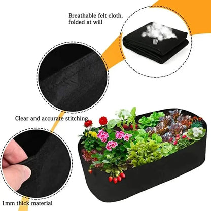 Garden Planter Bag with Handles and Drainage Holes