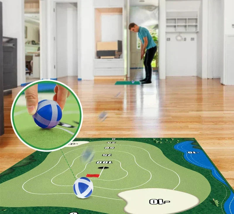 Premium Golf Practice Mat for Home and Family - Fesara