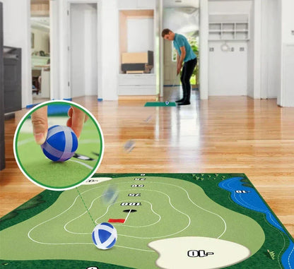 Premium Golf Practice Mat for Home and Family - Fesara