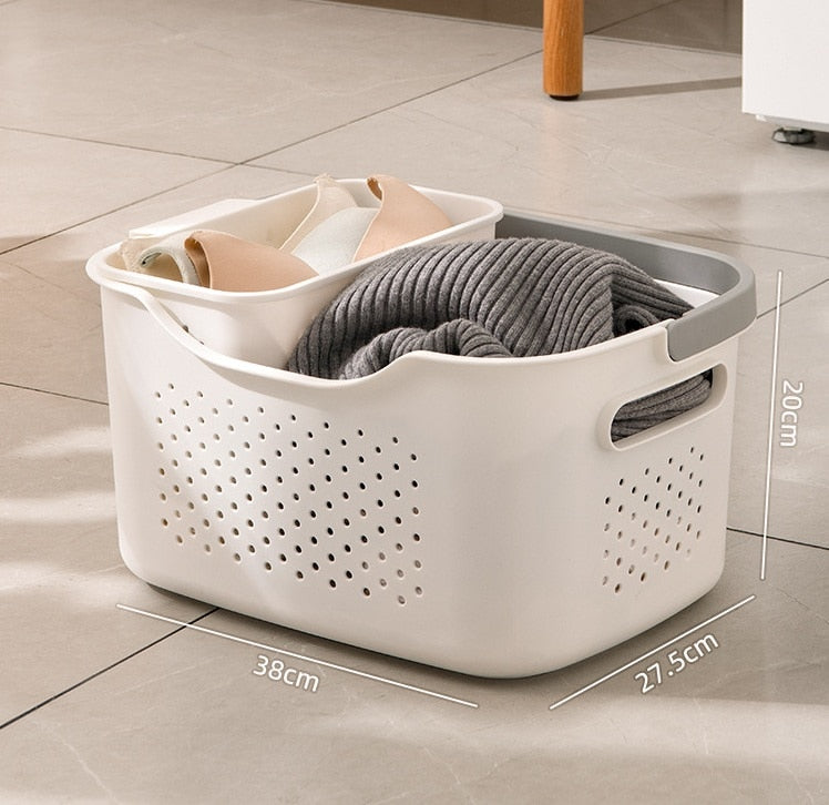Stylish Japanese Breathable Folding Laundry Hamper