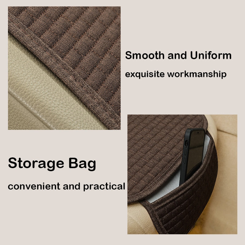 Premium Car Seat Back Storage Organizer Mat